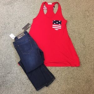 Fourth of July! It’s the perfect boutique top!